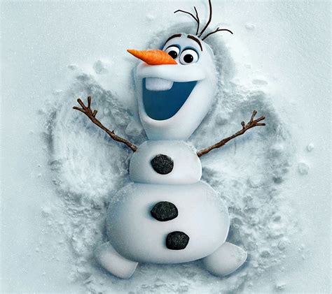Disney Frozen Olaf Digital Wallpaper Olaf Snowman Frozen Movie Hd