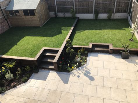 Sloping Garden Inspo For New Build Sloped Garden Outdoor Decor Patio