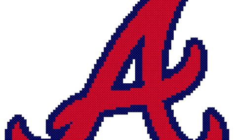 You will find designs of celtic, egyptian, asian and southwest flair. Counted Cross Stitch Pattern, Atlanta Braves Logo | The ...