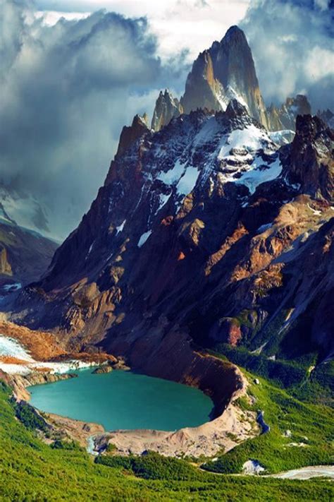 Cerro Fitz Roy Patagonia Argentina El Chaltén Ruta 40 Places To