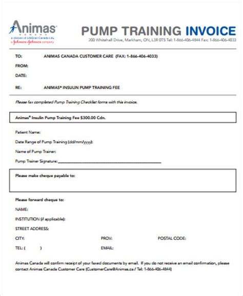 Get Training Invoice Template Doc Images Invoice Template Ideas