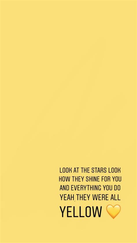 Yellow Coldplay Yellow Coldplay Lyrics Coldplay Lyrics Coldplay