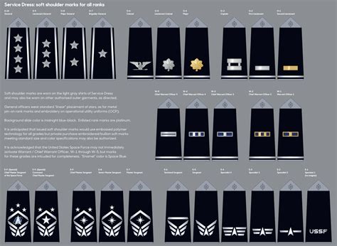 Us Space Force Enlisted Rank Insignia Concept A1 By Profjh On