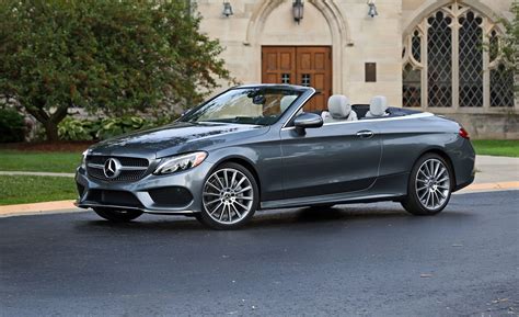2018 Mercedes Benz C300 Cabriolet Test Review Car And Driver