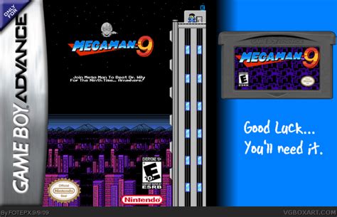 Mega Man 9 Game Boy Advance Box Art Cover By Fotepx