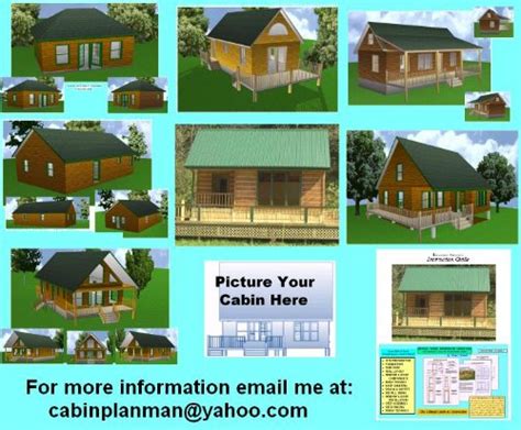 24x32 Cabin Wloft Plans Package Blueprints And Material List Buy