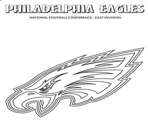 Top Free Printable Philadelphia Eagles Coloring Pages