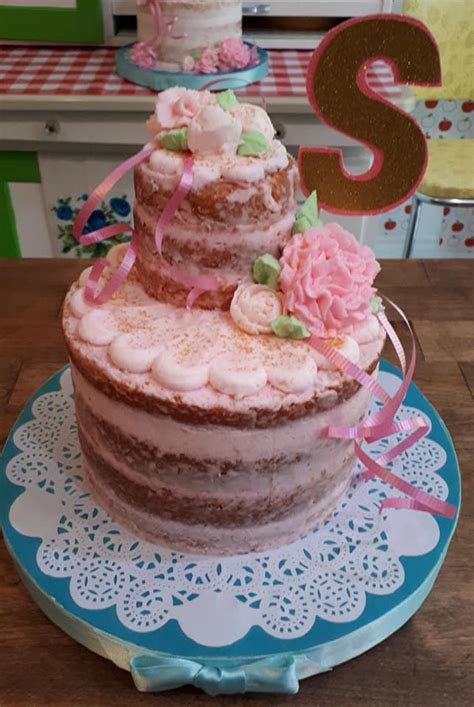Naked Cakes For First Birthday