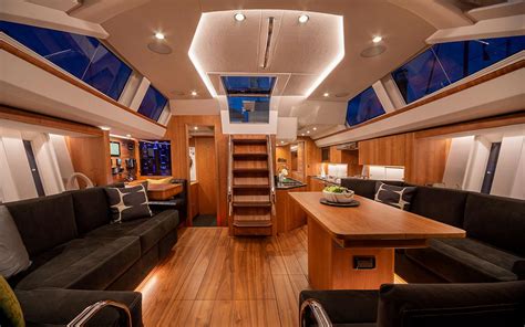 Modern Sailboat Interiors See More Ideas About Sailboat Interior