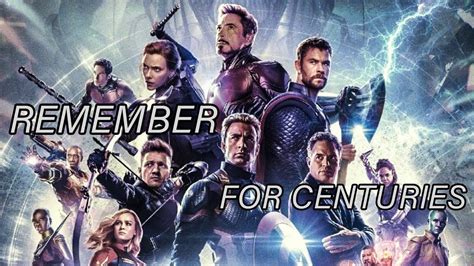 Avengers Remember For Centuries Youtube