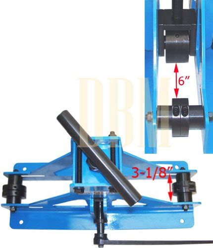 Manual Square Tube Pipe Roller Rolling Bender Bending Fabrication Mild