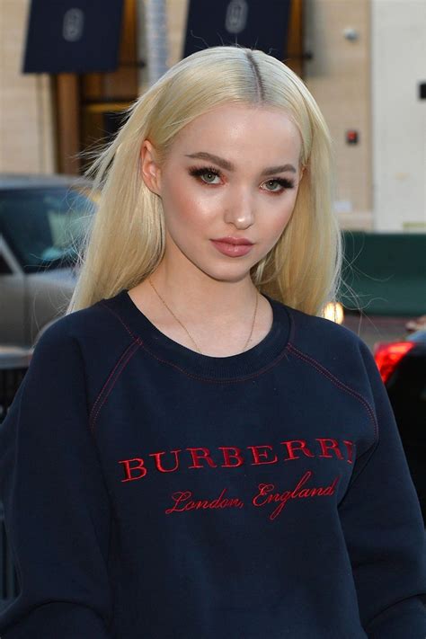 Dove Cameron Arrives At A Party At The Rodeo Drive Burberry Store In