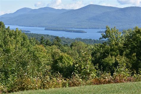 View Of Lake George From Prospect Mountain In New York Stock Image
