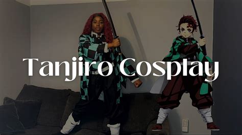 Tanjiro Cosplay Costume Review Dara Does Demon Slayer Youtube