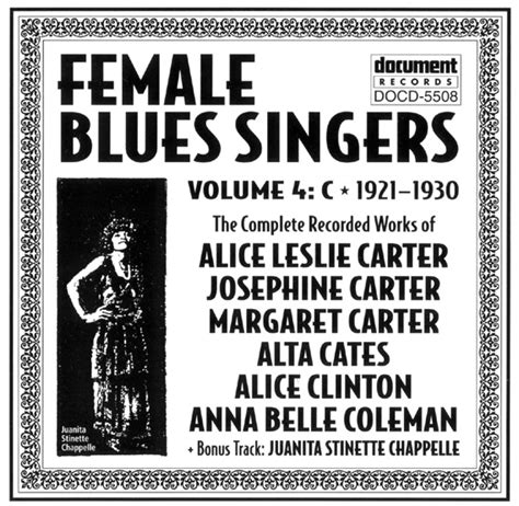 Female Blues Singers Vol 4 C 1921 1930