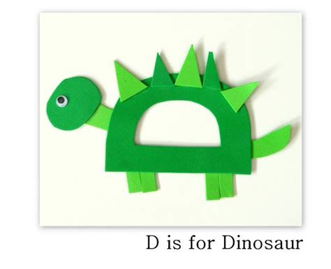 D Is For Dinosaur Craft Alphabet Crafts Letter D Crafts Preschool