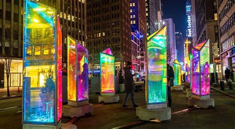 A Dazzling Prism Art Installation Is Lighting Up Midtown Secret Nyc