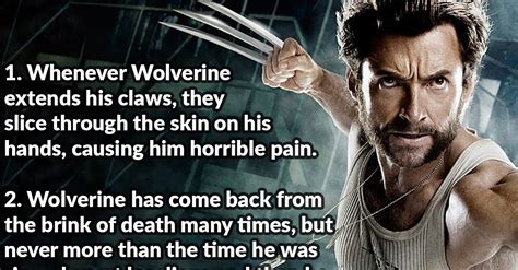33 Indestructible Facts About Wolverine