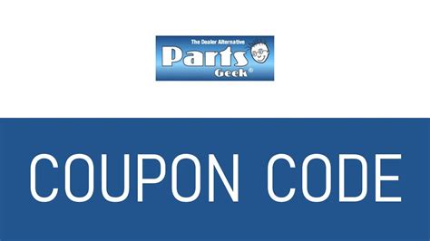 Parts Geek Coupon Code Youtube