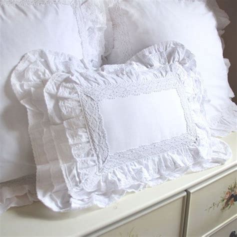 Ruffle Duvet Cover Lace Pillow Pillow Shams Pillow Cases Cushion