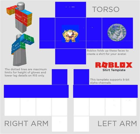 Roblox Template Png Transparent