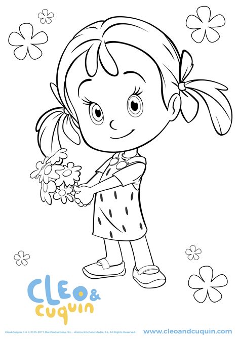 30 Cleo And Cuquin Coloring Pages Free Printable Coloring Pages