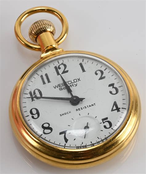 Sold Price Westclox Scotty Pocket Watch February 2 0121 600 Pm Est