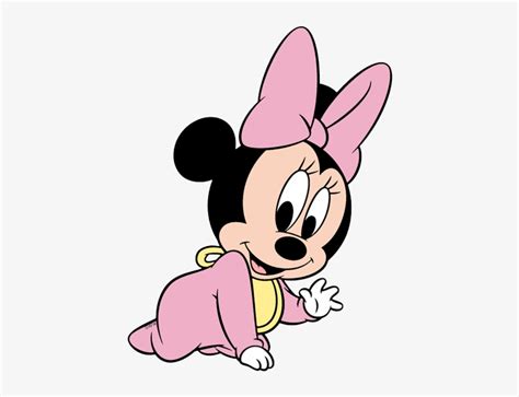Baby Clipart Minnie Mouse Minnie Mouse Pink Png Free Clip Art Library