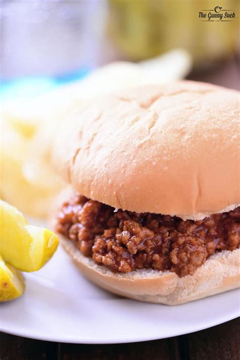 Sloppy joes are a simple, american staple the whole family can get stuck into. Easy Sloppy Joes Recipe - The Gunny Sack