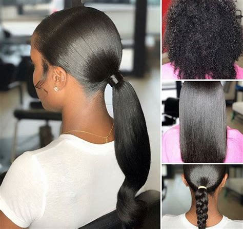 Braid thick cornrows on the top of the head and then continue the braids. Sleek and straight by @keystylist - https ...