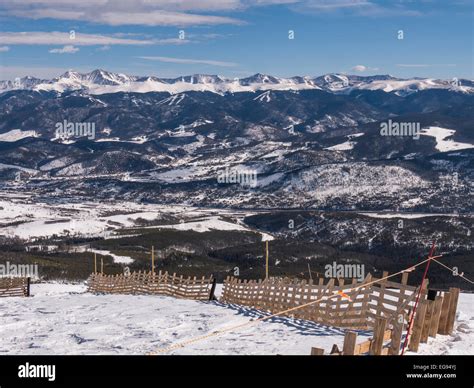 View From The Top Of Peak 6 Breckenridge Ski Resort Breckenridge