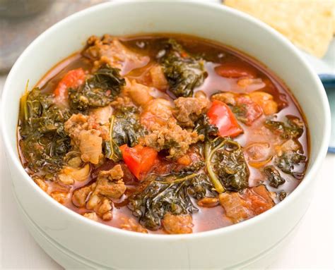 Best Spicy Turkey Sausage And Kale Chili Recipe How To Make Spicy
