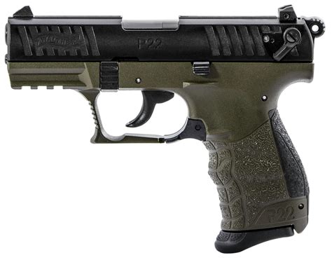 Walther P22 Military Od Green 22lr Pistol 5120715