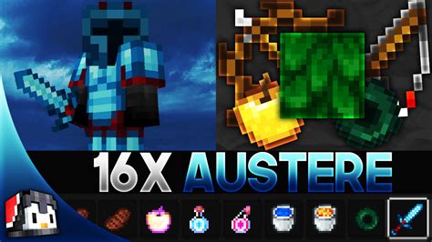 Austere 16x Mcpe Pvp Texture Pack Fps Friendly Gamertise