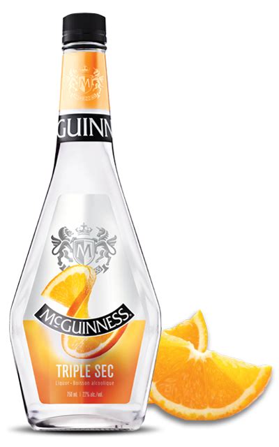 Flavours tailored & perfected to your taste. Triple Sec Liqueur | McGuinness Liqueurs