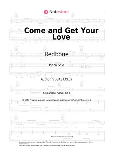 Redbone Come And Get Your Love Sheet Music For Piano Download Piano