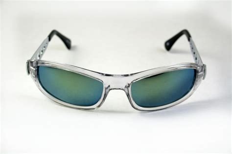 Clear Goggle Sunglasses Metal Temples Mirror Lens Hi Tek Hi Tek Webstore