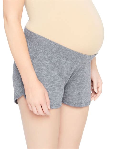 Under Belly French Terry Maternity Shorts French Terry Shorts