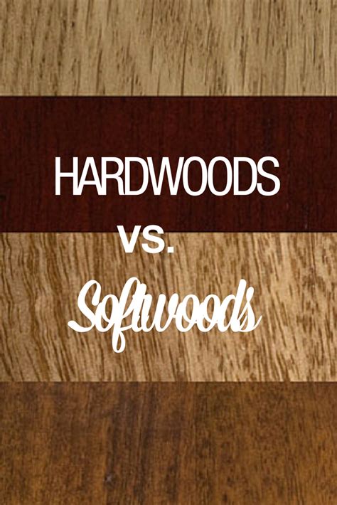 Hardwoods Vs Softwoods Softwood Hardwood Woodworking Jigs