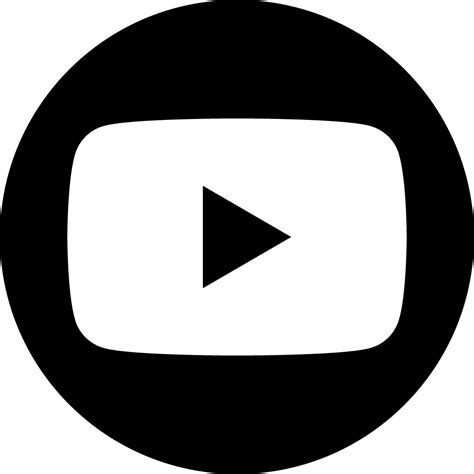 Youtube Logo Png Transparent Background Black Kulturaupice