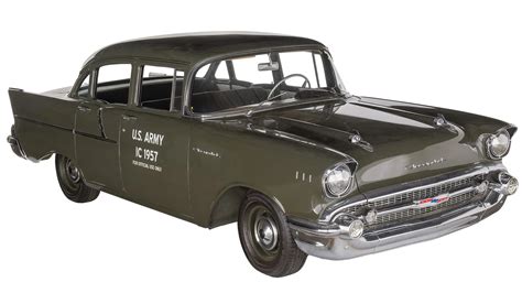 57 Chevy Us Army Staff Car Sells For A Whopping 46000 Hagerty Media