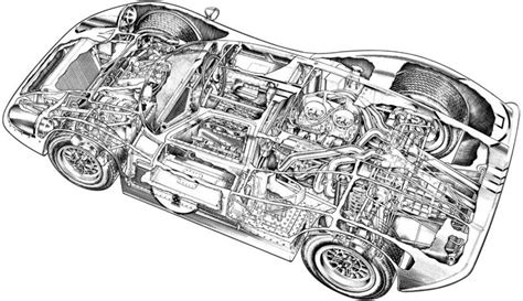 Car Engineering Pic Drawing Drawing Skill