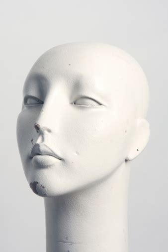 White Antique Mannequin Head And Neck Stock Photo Download Image Now