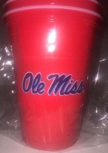 Ole Miss Rebels Drinkware Gameday Cups 18oz Plastic Ole Miss Rebels