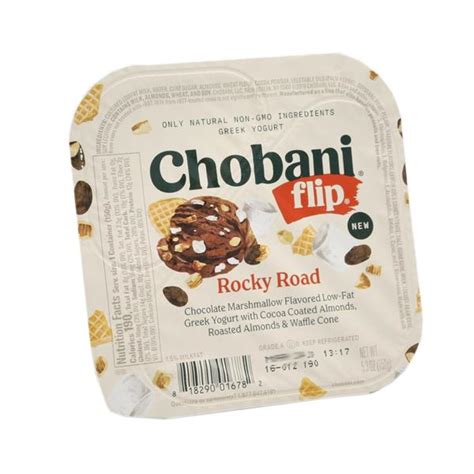 Grab a flip product and spoon when on the go, or when you want a delicious and nutritious. Chobani Flip Rocky Road Greek Yogurt | Hy-Vee Aisles Online Grocery Shopping