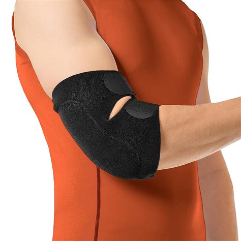 Braceability Bursitis Elbow Pad Brace Compression Arm Sleeve Wrap With Padded Soft Support