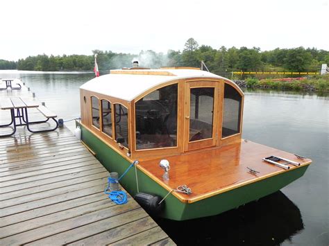 Canadian Cabinetmaker Builds Diy Mico Houseboat