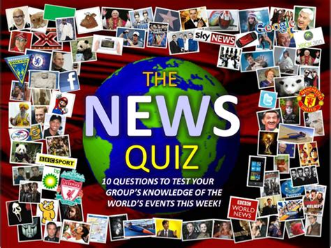 News Quiz 14th 18th November 2011 Teaching Resources