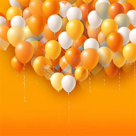 Premium Ai Image Birthday Balloon Background 37
