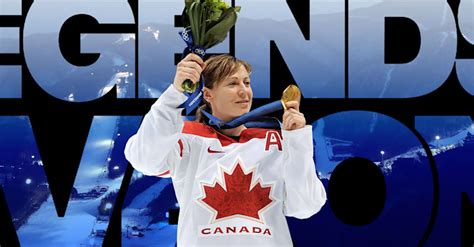 Canadas Ice Hockey Olympic Legend Jayna Hefford